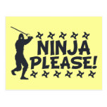 Ninja behar vykort