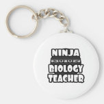 Ninja biologilärare nyckel ringar