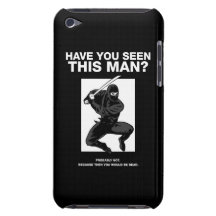 Ninja - har du sett denna man? iPod Case-Mate cases