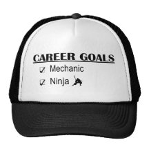 Ninja karriärmål - mekaniker trucker kepsar