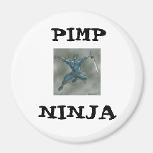 ninja PIMP, NINJA Magneter För Kylskåp