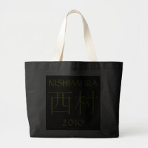 Nishimura Monogram Tygkasse