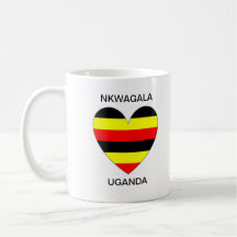 Nkwagala Uganda kopp Kaffe Kopp