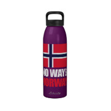 No Way But Norway Bottle Drinking Bottle