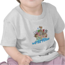 Noahs ark är vi twillingar t-shirt