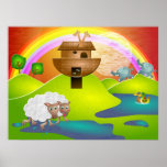 Noahs ark print
