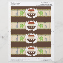 Noahs arkvattenflaskan märker | DIY Custom Flyer