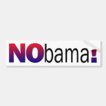 Nobama Anti-Obama Bildekal