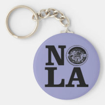 NOLa Keychain Nyckel Ringar