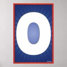 Nollan av RÖSTAR Print
