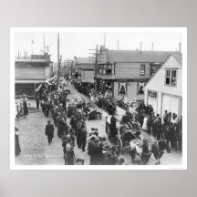 Nome Alaska Juli 4th parad 1915 Affisch