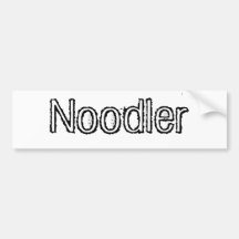 Noodler fiskebildekal