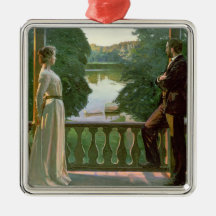 Nordisk sommarafton 1899-1900 juldekoration