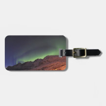 Nordligt ljus bagageetiketter