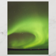 Nordligt ljus flyg blad