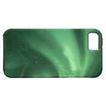 Nordligt ljus, norrsken, över foothills iPhone 5 Case-Mate skydd