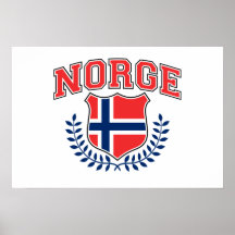 Norge Affisch