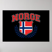 Norge Affisch
