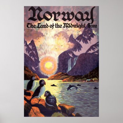 Norge Posters från vintage_poster