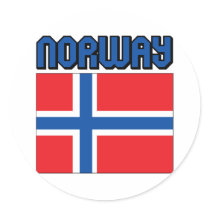 Norge Klistermärke