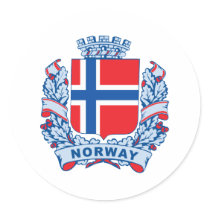 Norge Klistermärke