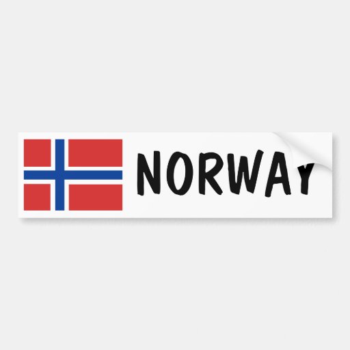 Norge Bildekal