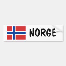 Norge Bildekal