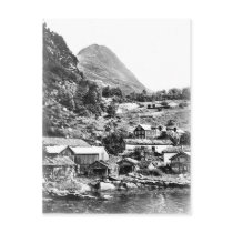 Norge Geiranger Merok tappningvykort