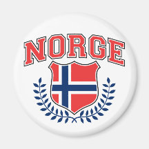 Norge Kylskåpmagneter