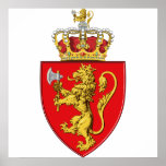 Norge norge print