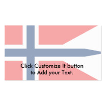 Norge norgeflagga visitkort