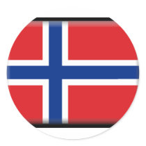 Norge sjunker klistermärken