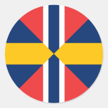 Norge Sverige Sildesalaten, norge Klistermärke