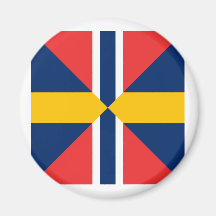 Norge Sverige Sildesalaten, norge Kylskåpmagneter