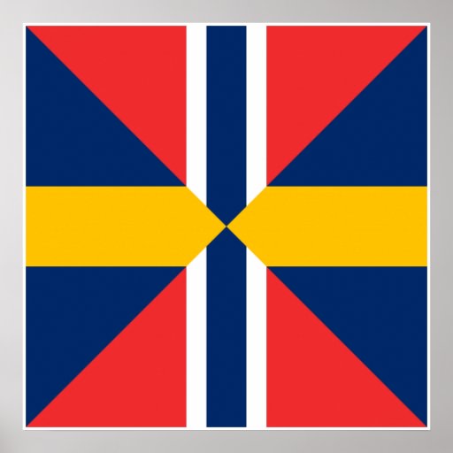 Norge Sverige Sildesalaten, norge Posters