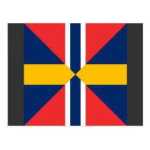 Norge Sverige Sildesalaten, norge Vykort