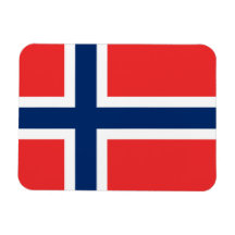 Norgeflagga Flexibel Magnet