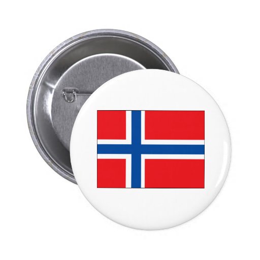 Norgeflagga Knapp