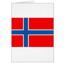 Norgeflagga Kort