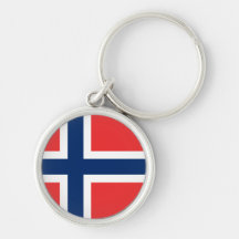 Norgeflagga Nyckel Ringar