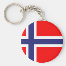 Norgeflagga Nyckel Ringar