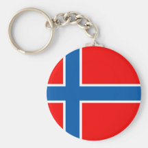 Norgeflagga Nyckelringar