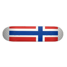Norgeflagga Skate Board