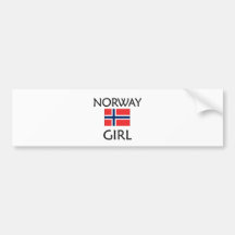 NORGEFLICKA BILDEKALER