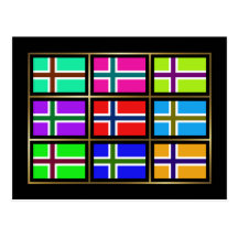 Norgen Multihue sjunker vykortet