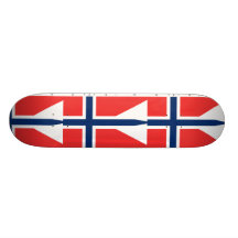 Norgen som är statlig med, proportionerar, norgen skate deck