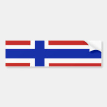 Norgeskandinavien Bildekal