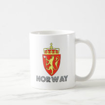 Norgevapensköld Kaffe Kopp