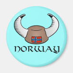 NorgeViking hatt Magnet För Kylskåp