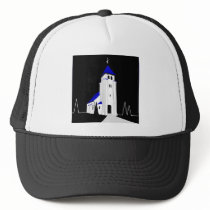 Norr Bjert kyrka - natt Trucker Keps